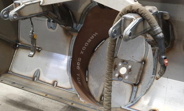 Hardox Tuf i alla snöfräsar